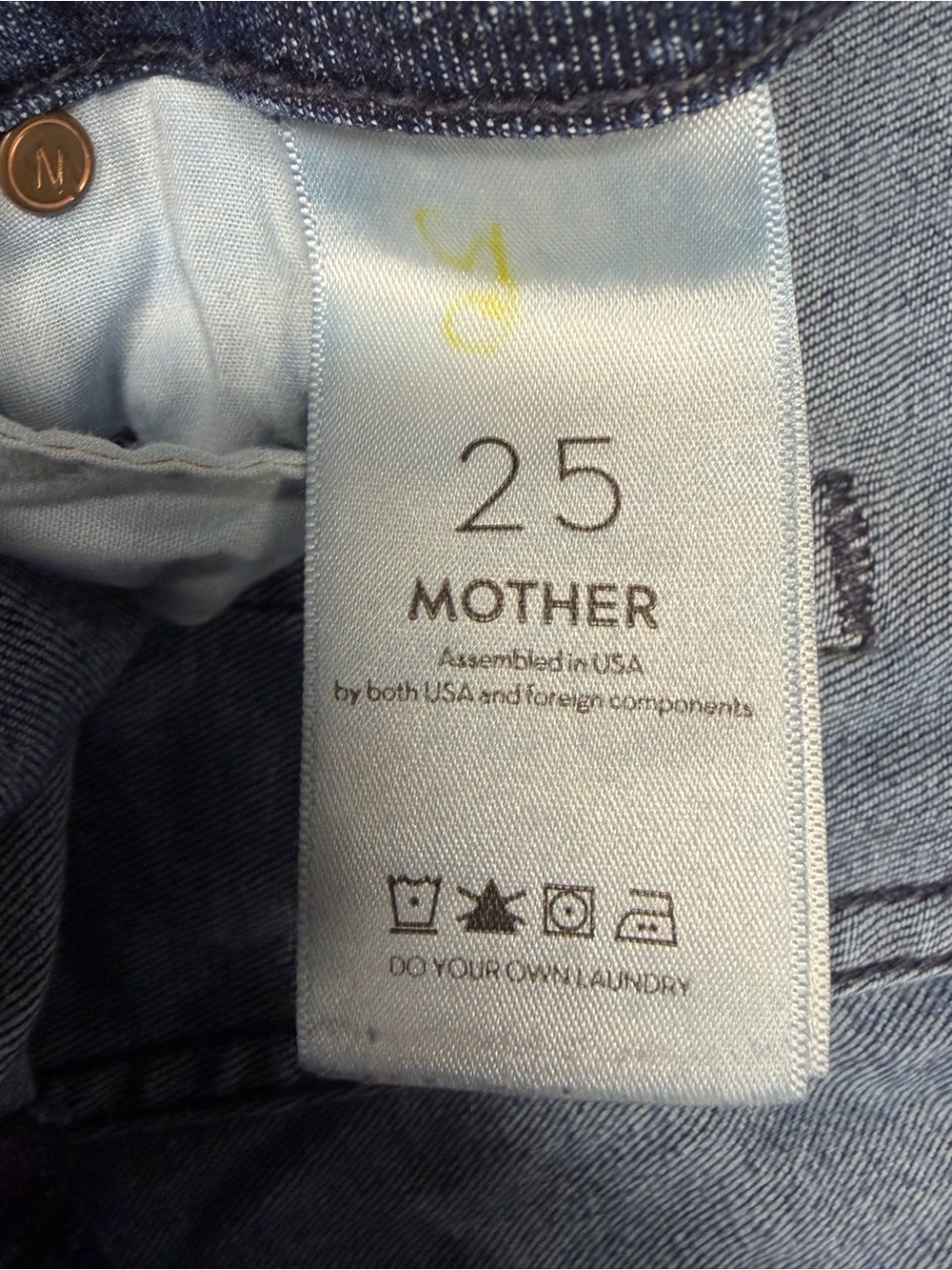 MOTHER The Looker Ankle Fray Jeans in Dark Wash - Picture 6 of 13